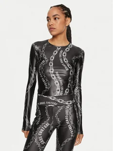 Versace Jeans Couture Body 77HAM2A1 JS417 Czarny Slim Fit - Body - miniaturka - grafika 1