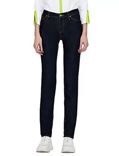 Spodnie damskie - Armani Exchange Dżinsy damskie skinny Fit, Dżins indygo, 25W - grafika 1