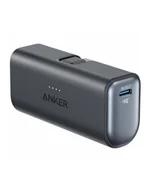 Powerbanki - Powerbank Anker Nano 5000mAh 225W z wbudowanym złączem USB-C czarny - miniaturka - grafika 1
