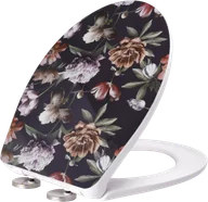 Deski sedesowe - LIVARNO® Deska sedesowa Premium z duroplastu (Kwiaty) - miniaturka - grafika 1