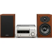 Wieże - DENON D-M41 DAB+ Srebrno-wiśniowy - miniaturka - grafika 1