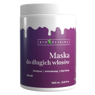 BIOELIXIRE Select Keratin maska do długich włosów 1000ml - Maski do włosów - miniaturka - grafika 1