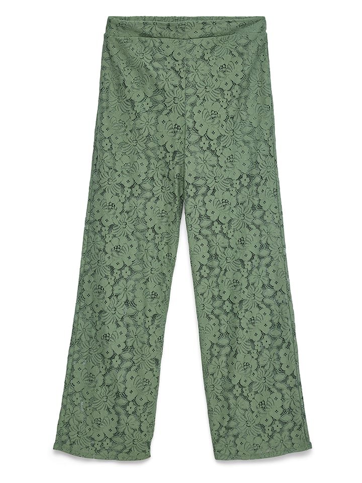 Vero Moda Spodnie w kolorze zielonym