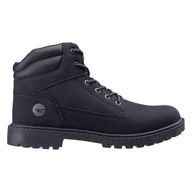 Buty trekkingowe męskie - Męskie Buty HI-TEC ALMAS MID M000264264 – Czarny - miniaturka - grafika 1