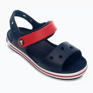 Pływanie - Sandały dziecięce Crocs Crockband Kids Sandal navy/red - miniaturka - grafika 1