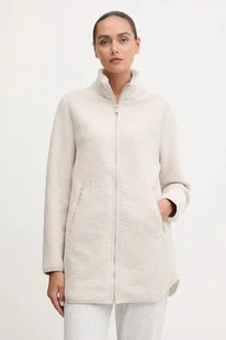 Jack Wolfskin bluza polarowa HIGH CURL kolor beżowy gładka A65074 - Bluzy damskie - miniaturka - grafika 1
