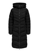 Płaszcze damskie - ONLY Płaszcz zimowy Juliet 15353149 Czarny Regular Fit - miniaturka - grafika 1