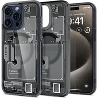 Etui i futerały do telefonów - Obudowa dla telefonów komórkowych Spigen Ultra Hybrid MagSafe na iPhone 15 Pro Max - Zero One (ACS06582) - miniaturka - grafika 1
