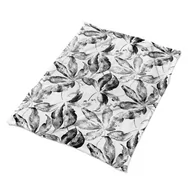 Koce - Kolorowy kocyk pled narzuta Malowane liście wzory, Fabricsy - miniaturka - grafika 1