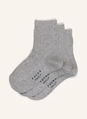 Skarpetki damskie - Falke Skarpety Family, 3 Pary grau - miniaturka - grafika 1