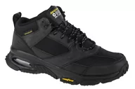 Trampki męskie - Skechers 237215 Bbk męskie trampki, Czarna skórzana siatka czarna, 41 EU - miniaturka - grafika 1