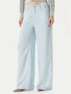 Guess Spodnie materiałowe 176485 Niebieski Slim Fit - Spodnie damskie - miniaturka - grafika 1