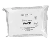 Płyny do demakijażu - Peggy Sage, chusteczki do demakijażu, 25szt. - miniaturka - grafika 1
