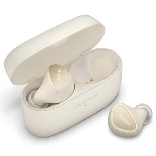 Jabra Elite 4 Bluetooth 5.2 jasny beż - Słuchawki - miniaturka - grafika 1