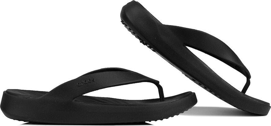 Crocs Japonki klapki damskie Crocs Getaway Flip czarne 209589 001 37-38