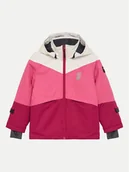 Kurtki narciarskie - LEGO Kurtka narciarska Jested 11010544 Różowy Regular Fit - miniaturka - grafika 1