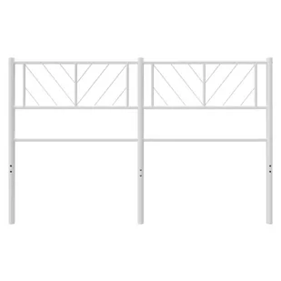 Metalowe wezgłowie, białe, 120 cm Lumarko! - Inne meble do sypialni - miniaturka - grafika 4