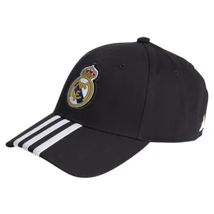 Czapka z daszkiem adidas Real Madryt (kolor Czarny) - Czapki damskie - miniaturka - grafika 1