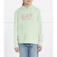 Bluzy dla dziewczynek - EA7 Bluza | Regular Fit - miniaturka - grafika 1
