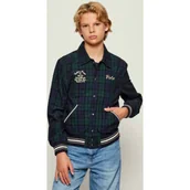 Kurtki i płaszcze dla chłopców - POLO RALPH LAUREN Sztruksowa kurtka bomber | Regular Fit | z dodatkiem wełny - miniaturka - grafika 1