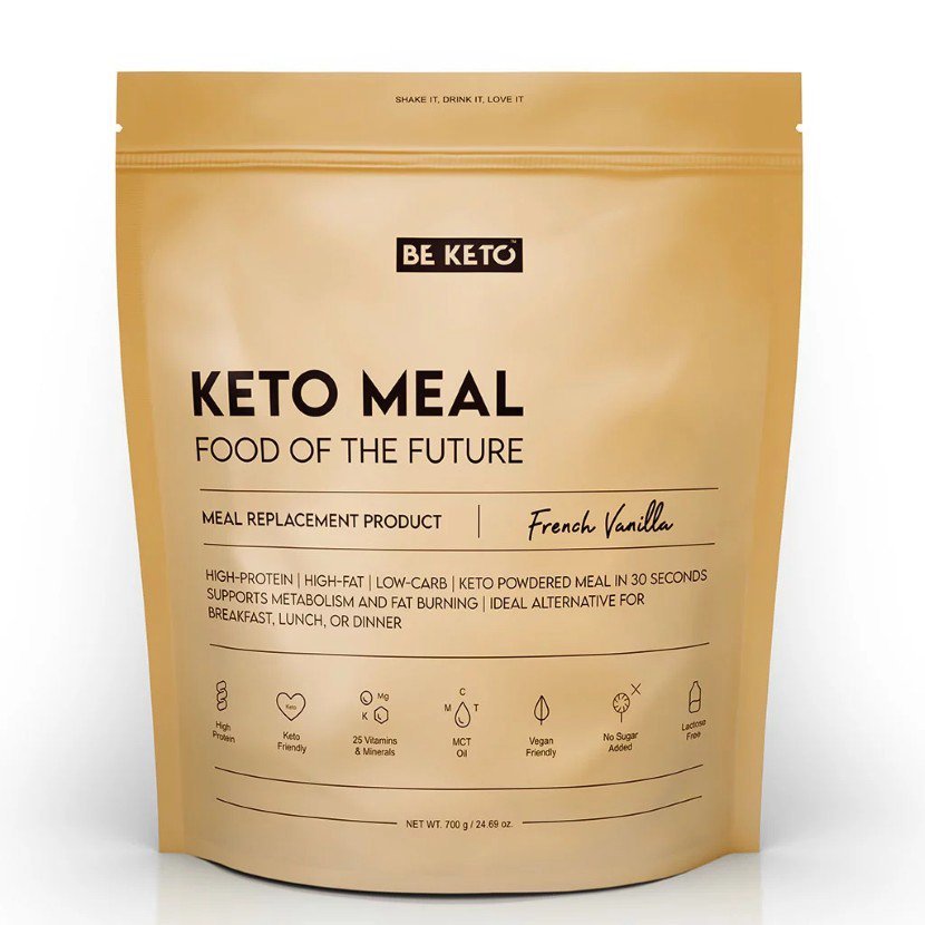 BeKeto Keto Posiłek - Francuska Wanilia 700g