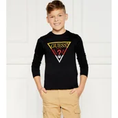 Koszulki dla chłopców - Guess Longsleeve | Regular Fit - miniaturka - grafika 1