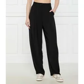 Spodnie damskie - Armani Exchange Spodnie | Regular Fit - miniaturka - grafika 1