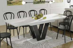 Stół drewniany LARA 130-210x80 Kolor do wyboru - Stoły - miniaturka - grafika 1