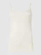 Bielizna nocna - Podkoszulka na cienkich ramiączkach — bezszwowy model ‘Cotton Seamless’ - miniaturka - grafika 1
