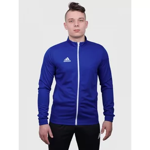 Adidas Męska Bluza Treningowa ENTRADA 22 Track Jacket Niebieska HG6287 HG6287 - Bluzy sportowe męskie - miniaturka - grafika 1