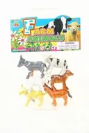 Figurki dla dzieci - Hipo Zwierzęta domowe 6szt w worku 671217 - miniaturka - grafika 1