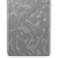 Akcesoria do tabletów i e-booków - folia naklejka skórka strukturalna na TYŁ do Blackview Tab 3 Kids - Moro Camo Srebrny - apgo SKINS - miniaturka - grafika 1