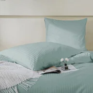 Poszewki na poduszki - Poszewka 100% bawełna 70x80 cm Zielona- 100% bawełna, elegancka i komfortowa - miniaturka - grafika 1