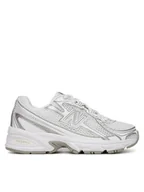 Buty dla dziewczynek - New Balance Sneakersy GR740WM Biały - miniaturka - grafika 1