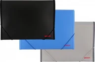 Teczki i skoroszyty - Penmate Aktówka 12 przegródek PP-4302 szara - miniaturka - grafika 1