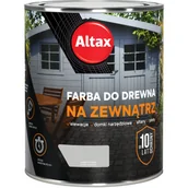 Farby i impregnaty do drewna - Farba do drewna na zewnątrz ALTAX 750 ml szary - miniaturka - grafika 1