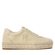 Espadryle damskie - Espadryle LAUREN RALPH LAUREN Luize 802959231003 Beżowy - miniaturka - grafika 1