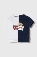 Kaftaniki dla niemowląt - Levi's t-shirt niemowlęcy kolor niebieski wzorzysty - miniaturka - grafika 1