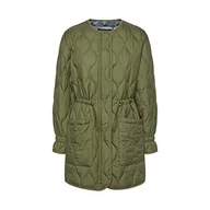 Kurtki damskie - Geox Kurtka damska W ERAKLIA Jacket, wojskowa oliwka, 38, Military Olive, 38 - miniaturka - grafika 1
