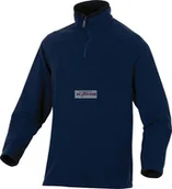 Odzież robocza - Delta Plus Bluza z polaru poliestru 200 g/m2 rękawy raglanowe kołnierz wysoki zapinany na zamek kolor granatowy rozmiar 3XL CORP ALMABM3X ALMABM3X - miniaturka - grafika 1