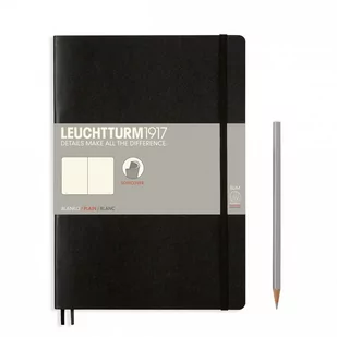 Leuchtturm 1917 notes Softcover, czarny 349295 - Pozostałe akcesoria dla plastyków - miniaturka - grafika 1