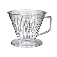 Zaparzacze i kawiarki - Hario Dripper Plastikowy PEGASUS 03 Przeźroczysty - miniaturka - grafika 1