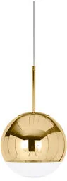 Tom Dixon - Mirror Ball 25 LED Lampa Wisząca Złota - Lampy sufitowe - miniaturka - grafika 1