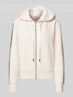 Bluzy damskie - Bluza rozpinana z tunelem - miniaturka - grafika 1
