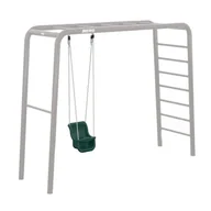 Zabawki sensoryczne - Małpiszon, huśtawka kubełkowa PlayBase ciemny turkus - miniaturka - grafika 1