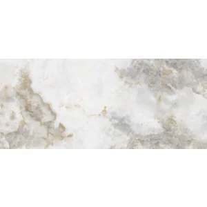 TUBĄDZIN ONICE BIANCO MAT PŁYTKA GRESOWA 2748X1198 ONICE BIANCO MAT PŁYTKA GRESOWA 2748X1198 - Płytki ceramiczne - miniaturka - grafika 1