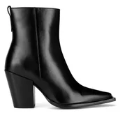 Botki damskie - Botki Gino Rossi ROSSI-116196 Czarny - miniaturka - grafika 1