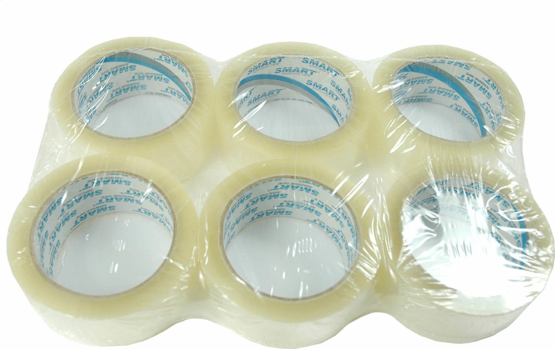 Smart Taśma pakowa 48/100y 91m transparentna SMART 6szt