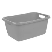 Kosze na bieliznę - Wanna na pranie Aenna 65 cm szara keeeper - miniaturka - grafika 1