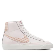 Sneakersy damskie - Sneakersy Nike Blazer Mid '77 FD9163-600 Różowy - miniaturka - grafika 1
